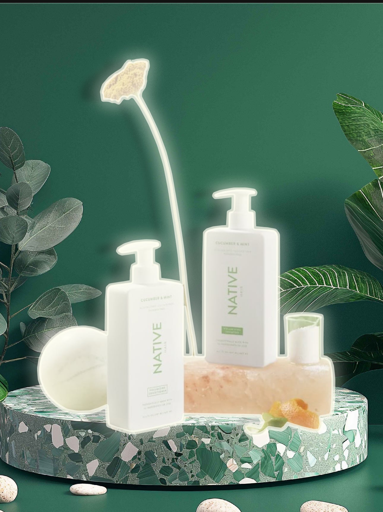 Native Cucumber & Mint Shampoo & Conditioner set