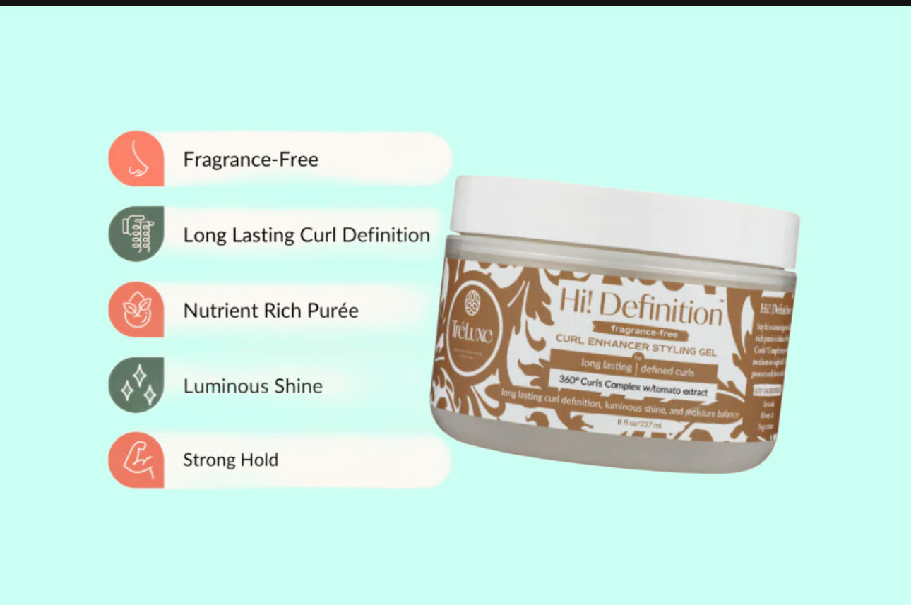 Treluxe Curly styling set