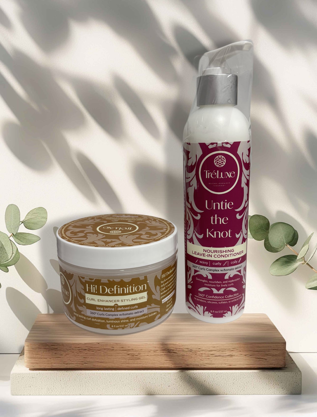 Treluxe Curly styling set